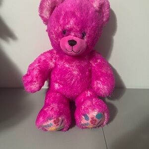 Build-A-Bear Workshop Candy Pop Pink Bear Plush Toy 2018